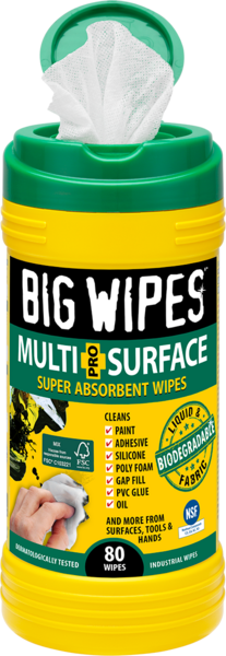 BW60020003 BIG WIPE MULTI-SURFACE SUPER ABSORBENT BIO WIPE